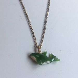 Jade Whale Necklace